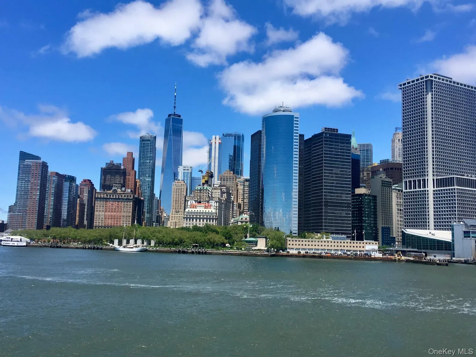 Skyline view featuring a nearby body of water Skyline view featuring a nearby body of water