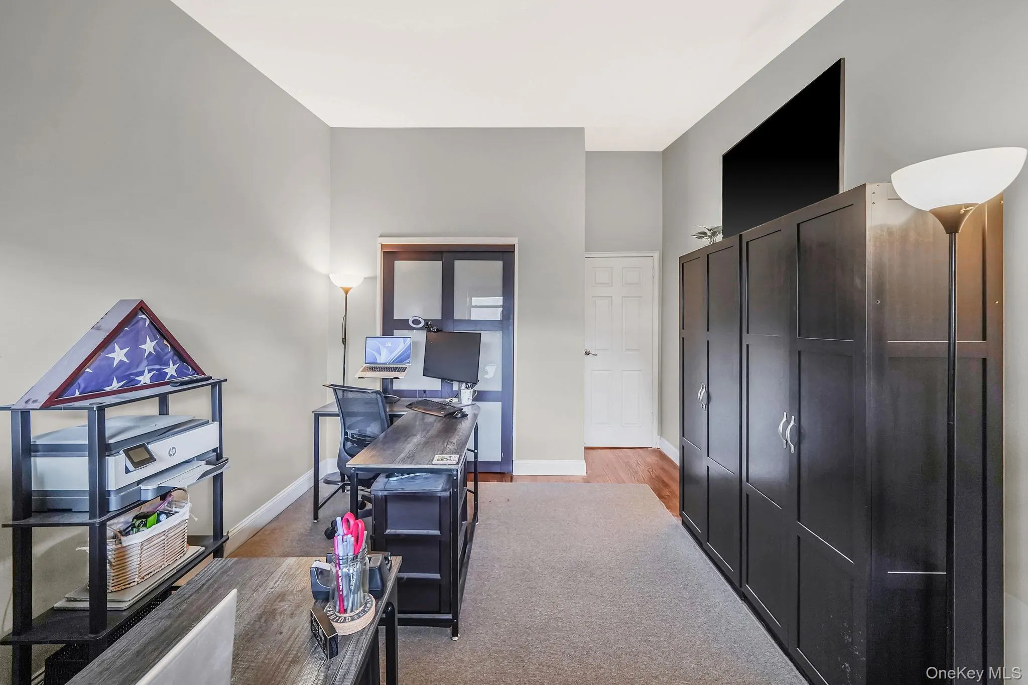 Office with baseboards Office with baseboards