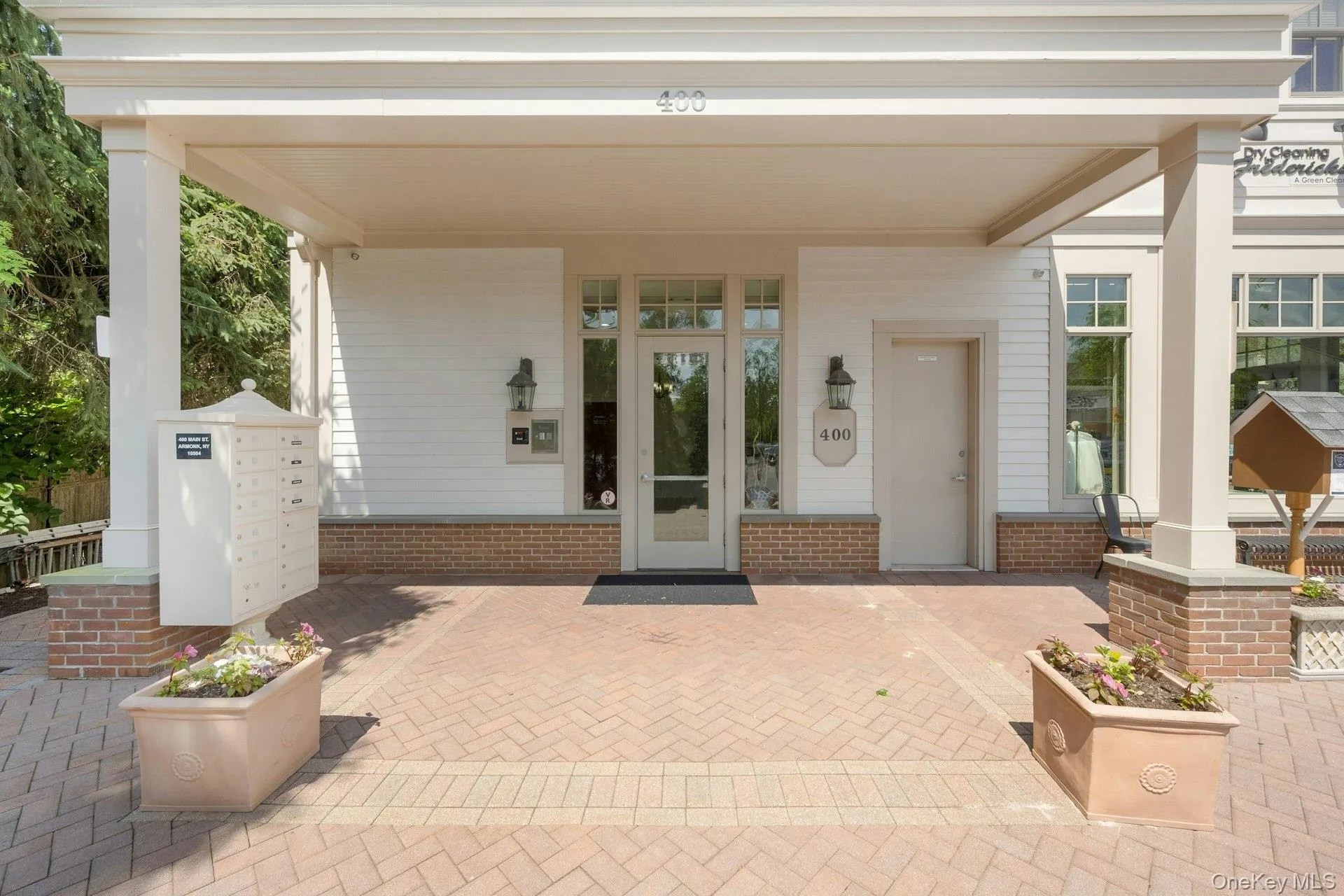 Building entrance with security door code, Building entrance with security door code,