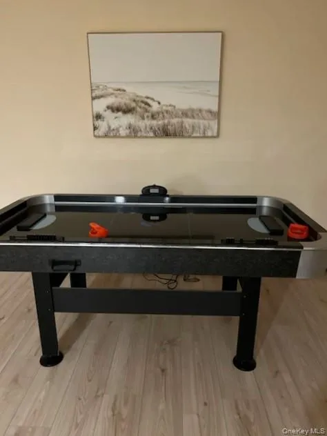 Rec room with air hockey Rec room with air hockey