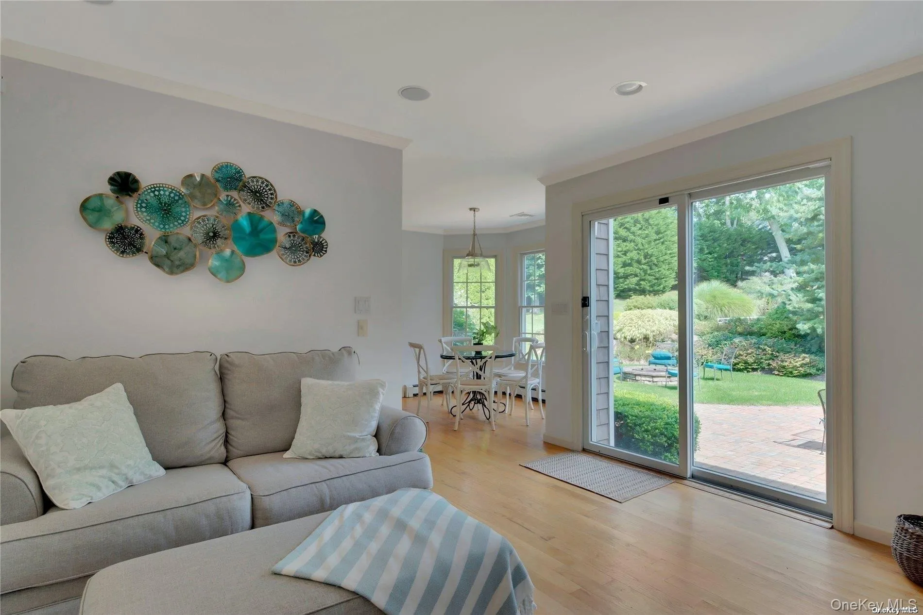 Den located off of breakfast nook with access to rear yard Den located off of breakfast nook with access to rear yard