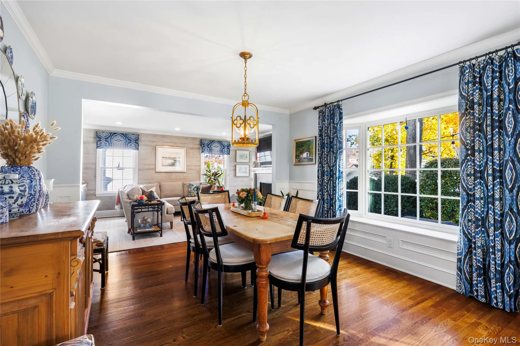Dining area looking into family room Dining area looking into family room