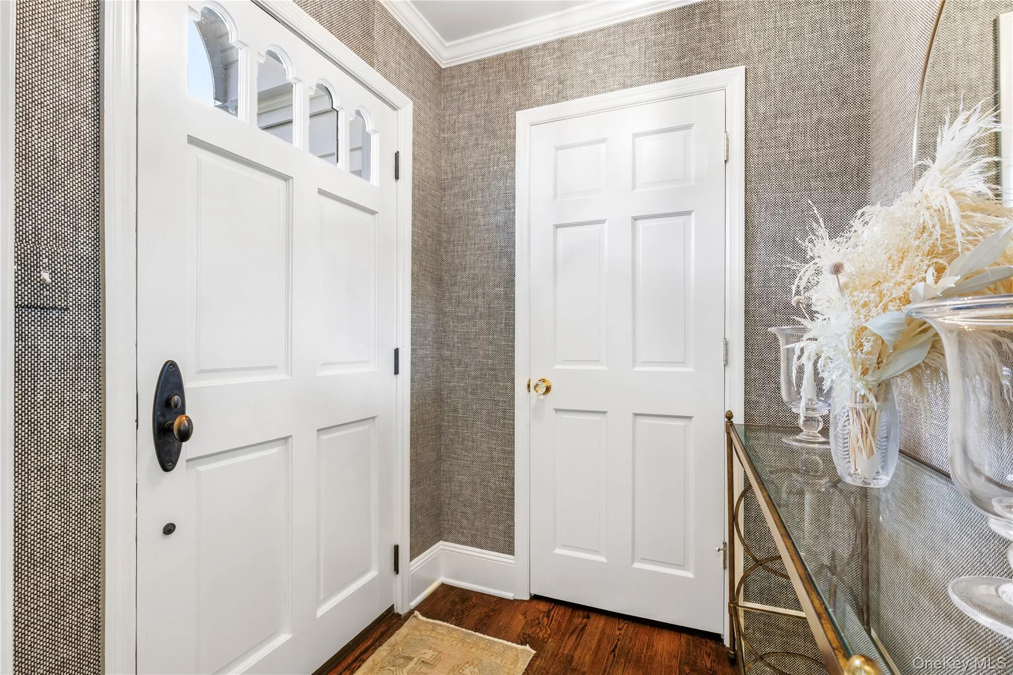 Entry way and coat closet Entry way and coat closet