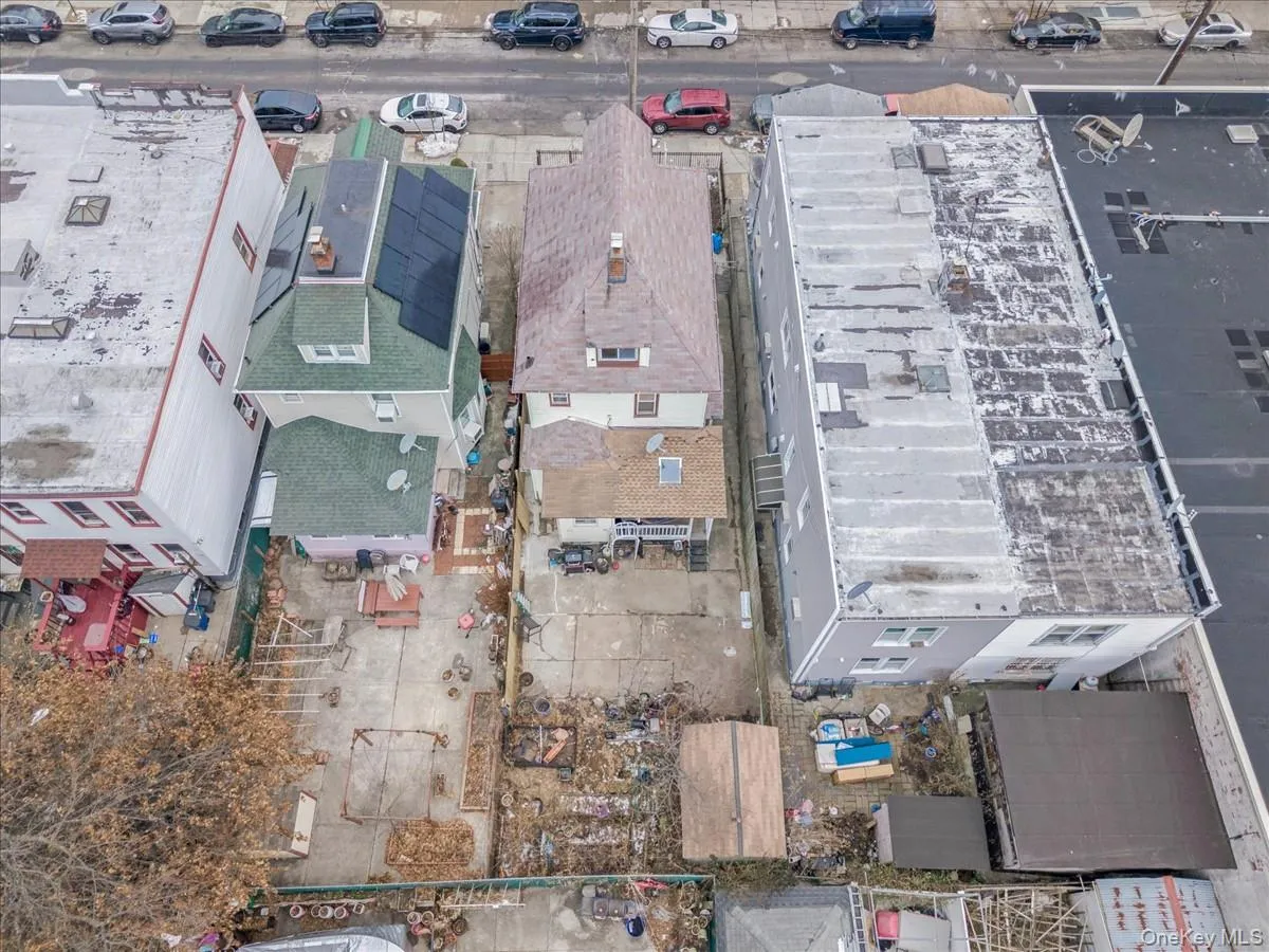 Drone / aerial view of an industrial area Drone / aerial view of an industrial area