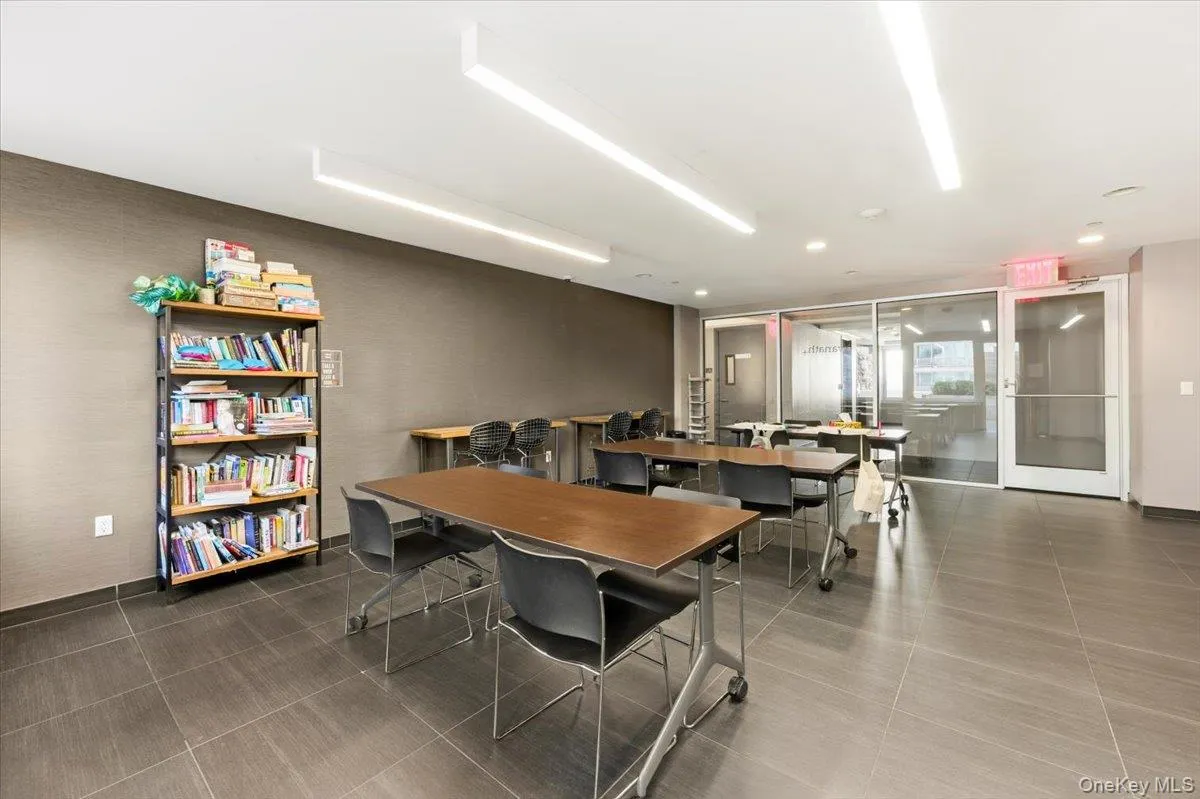 View of tiled dining room View of tiled dining room