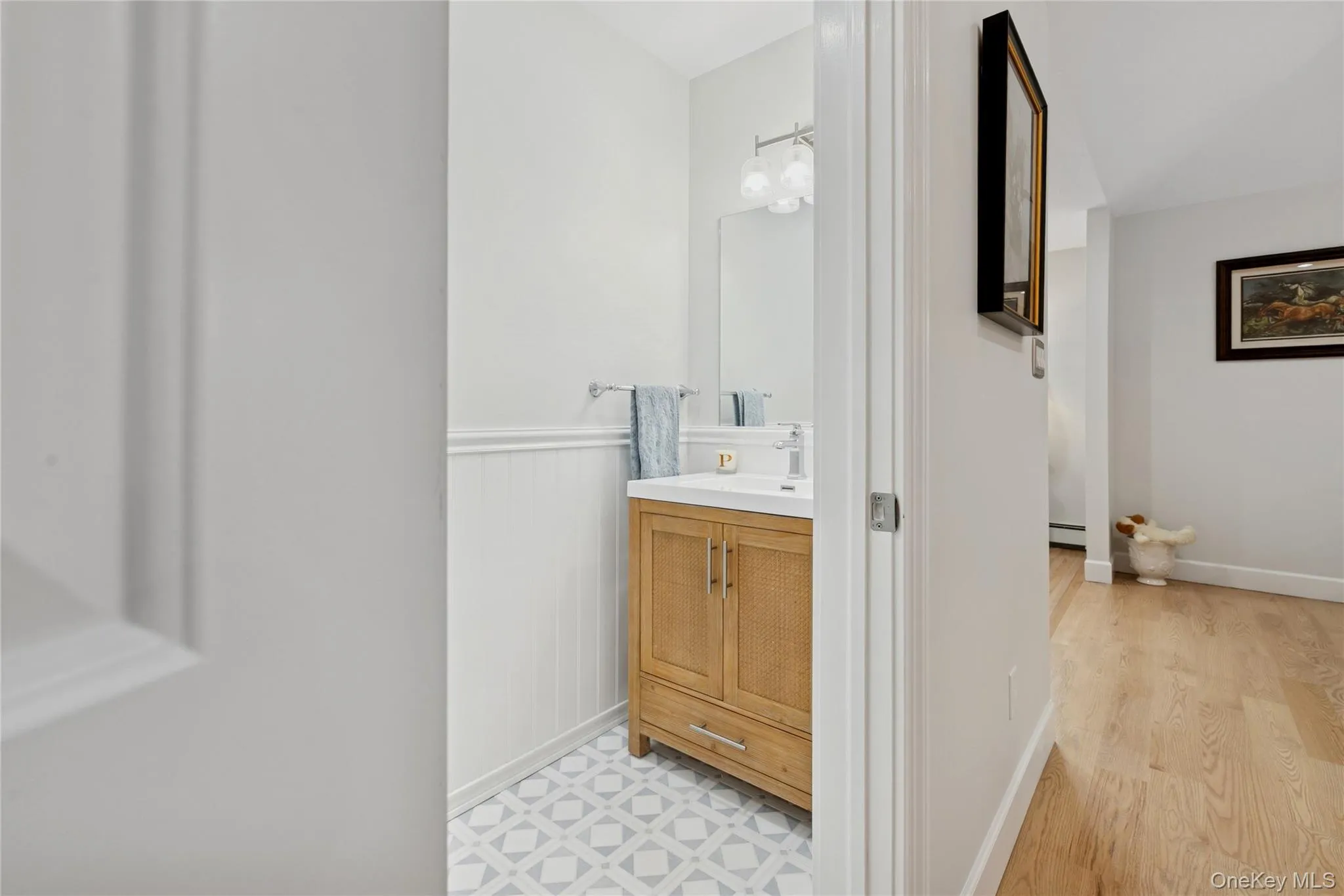 Half bath off kitchen Half bath off kitchen