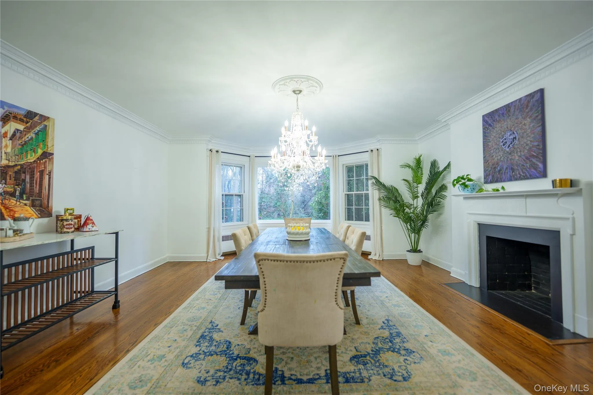 Oversized formal dining room Oversized formal dining room