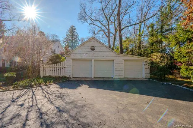 Attached 3 car garage Attached 3 car garage