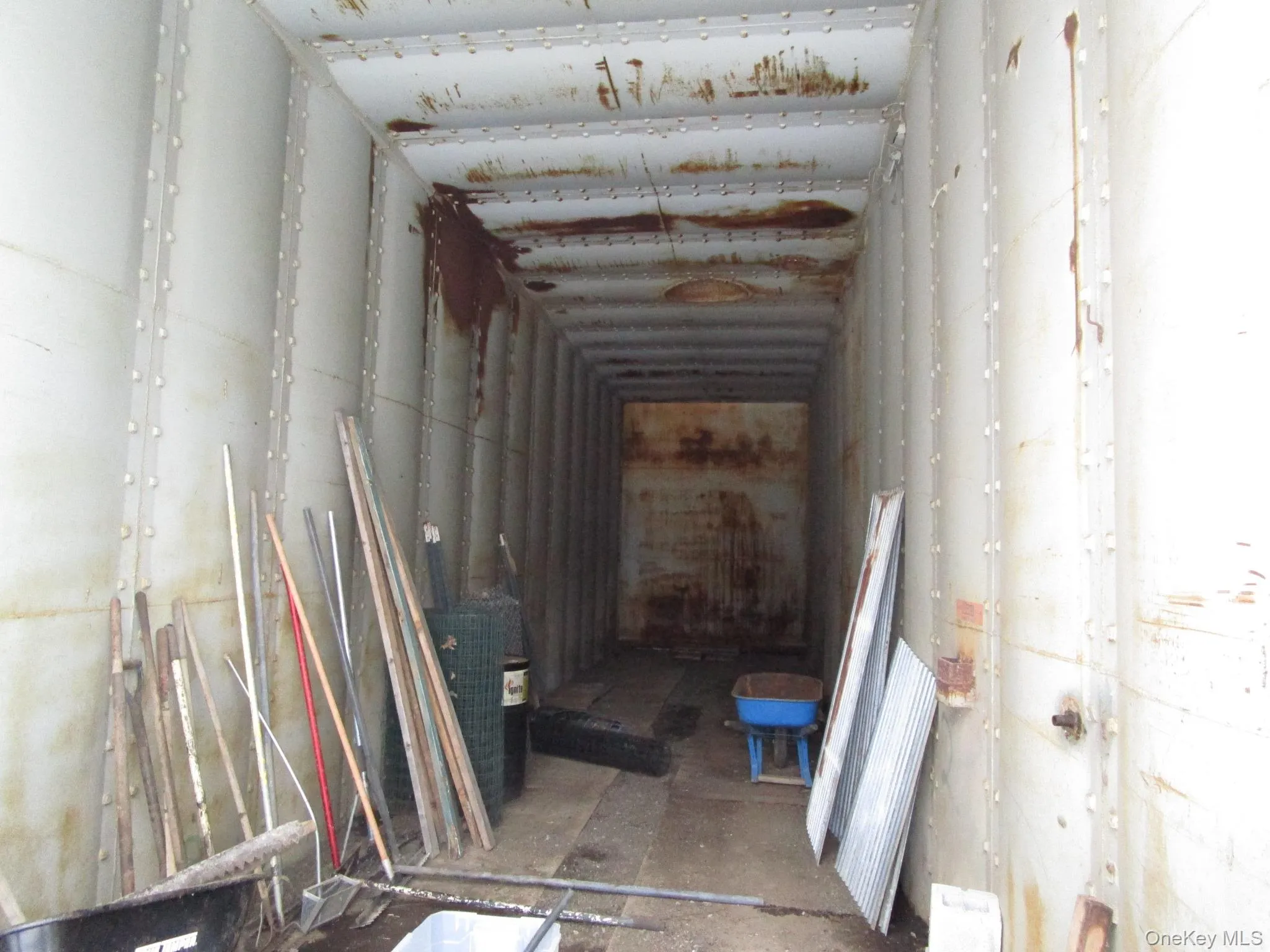 Inside of the large coolers. Inside of the large coolers.