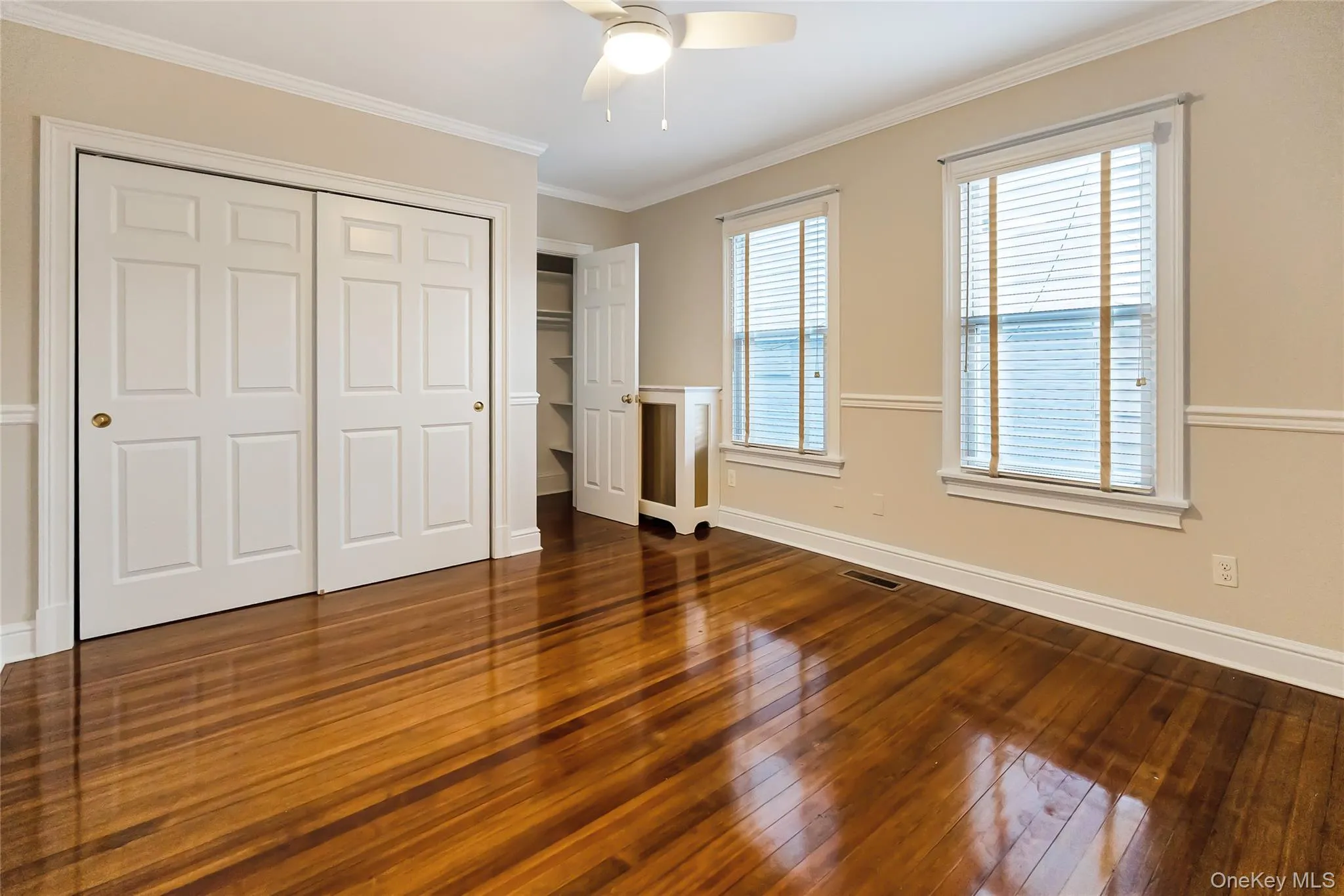 Bedroom #1 with multiple closets Bedroom #1 with multiple closets