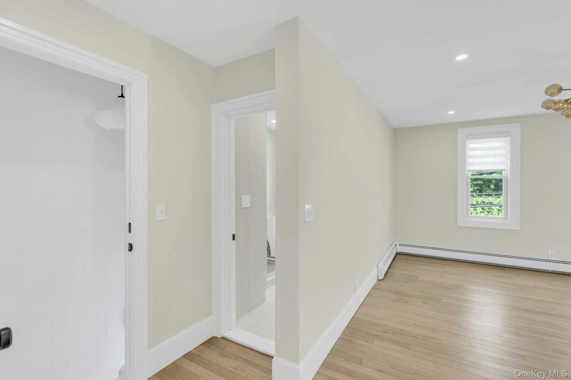 Entrance to living room from hallway Entrance to living room from hallway