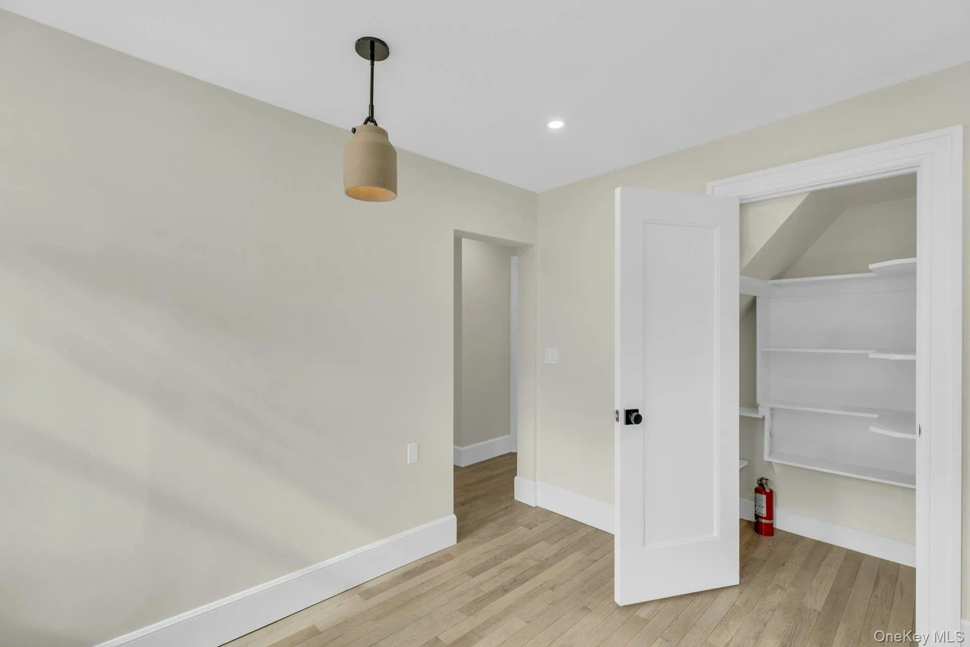 Eat in kitchen with room for a table and large pantry closet Eat in kitchen with room for a table and large pantry closet