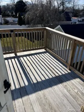 View of wooden deck View of wooden deck