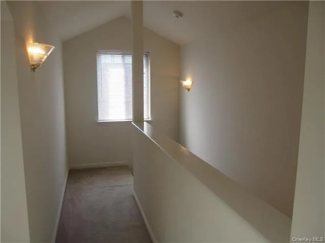 Hallway to loft Hallway to loft