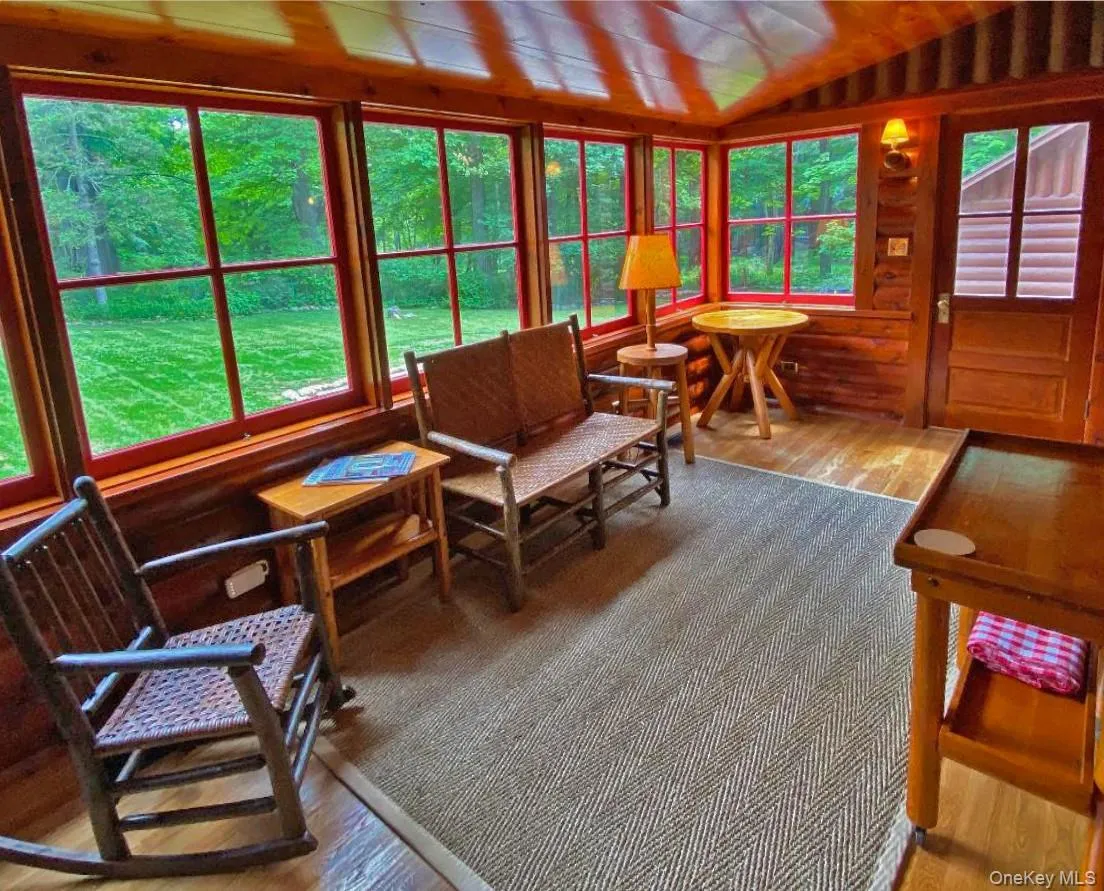 Sun Room in the Summer Sun Room in the Summer