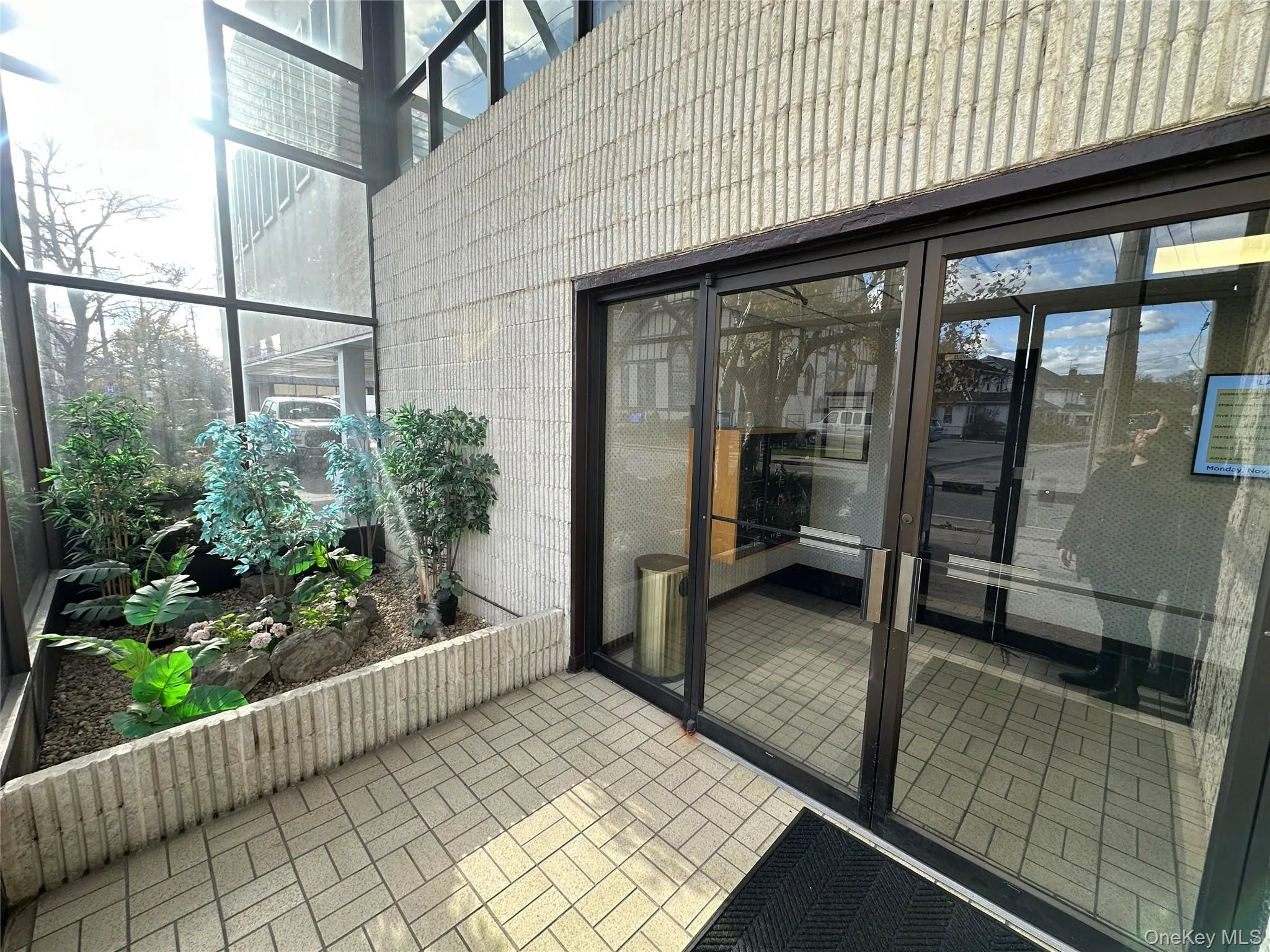 Entrance to property Entrance to property