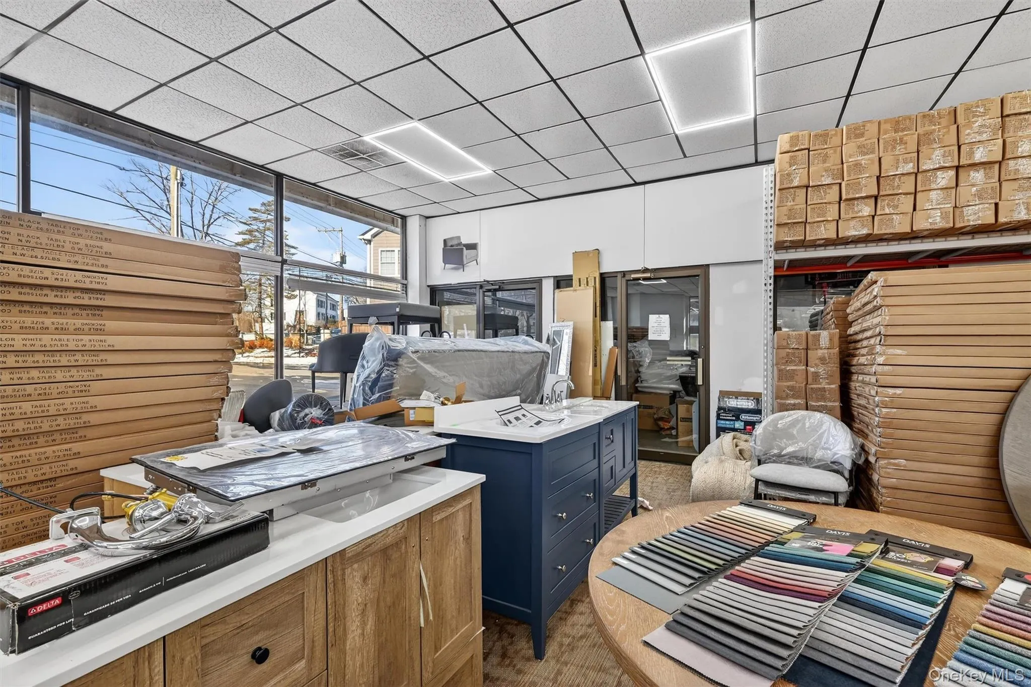 Miscellaneous room featuring a paneled ceiling Miscellaneous room featuring a paneled ceiling