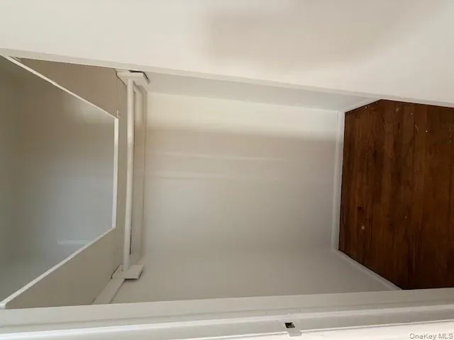 Spacious closet featuring dark wood-style flooring Spacious closet featuring dark wood-style flooring