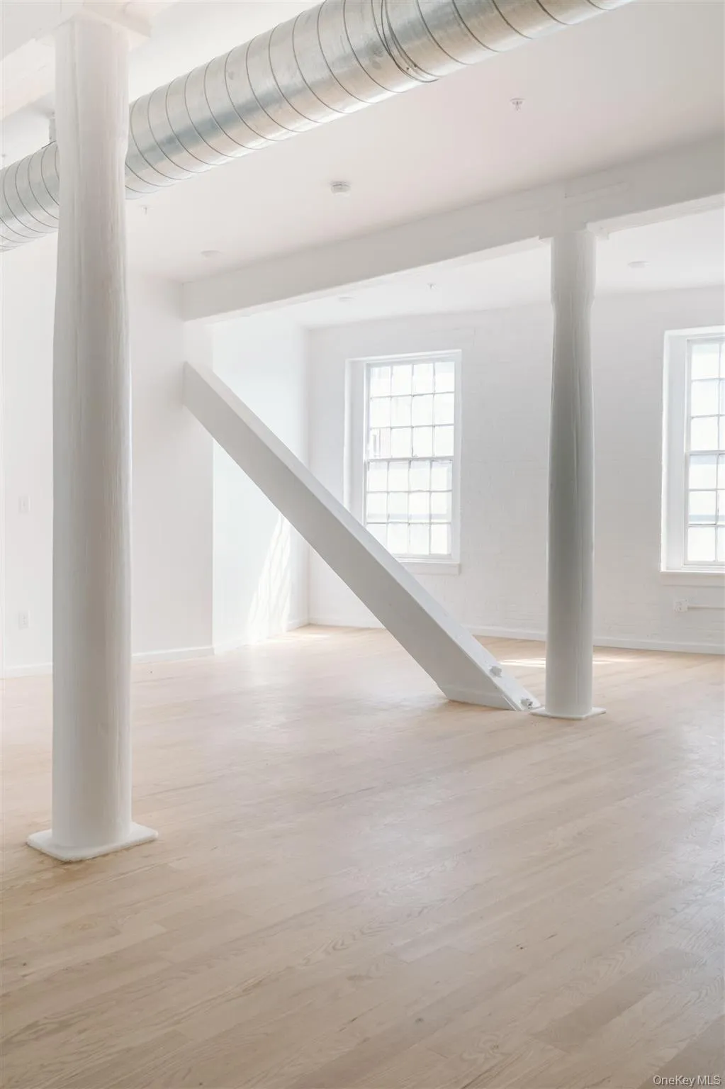 Basement featuring light wood-style floors and healthy amount of natural light Basement featuring light wood-style floors and healthy amount of natural light