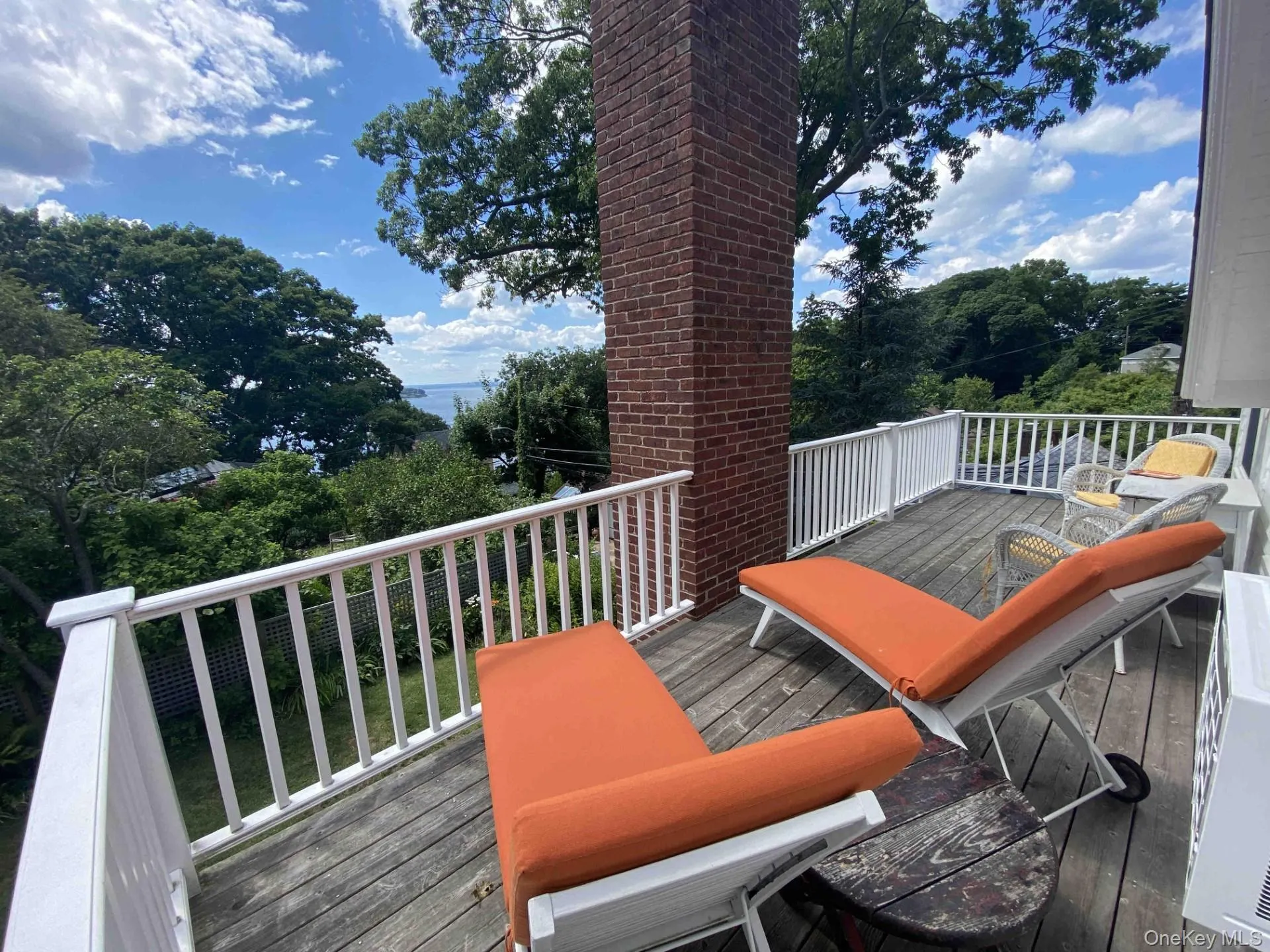 View of wooden terrace View of wooden terrace