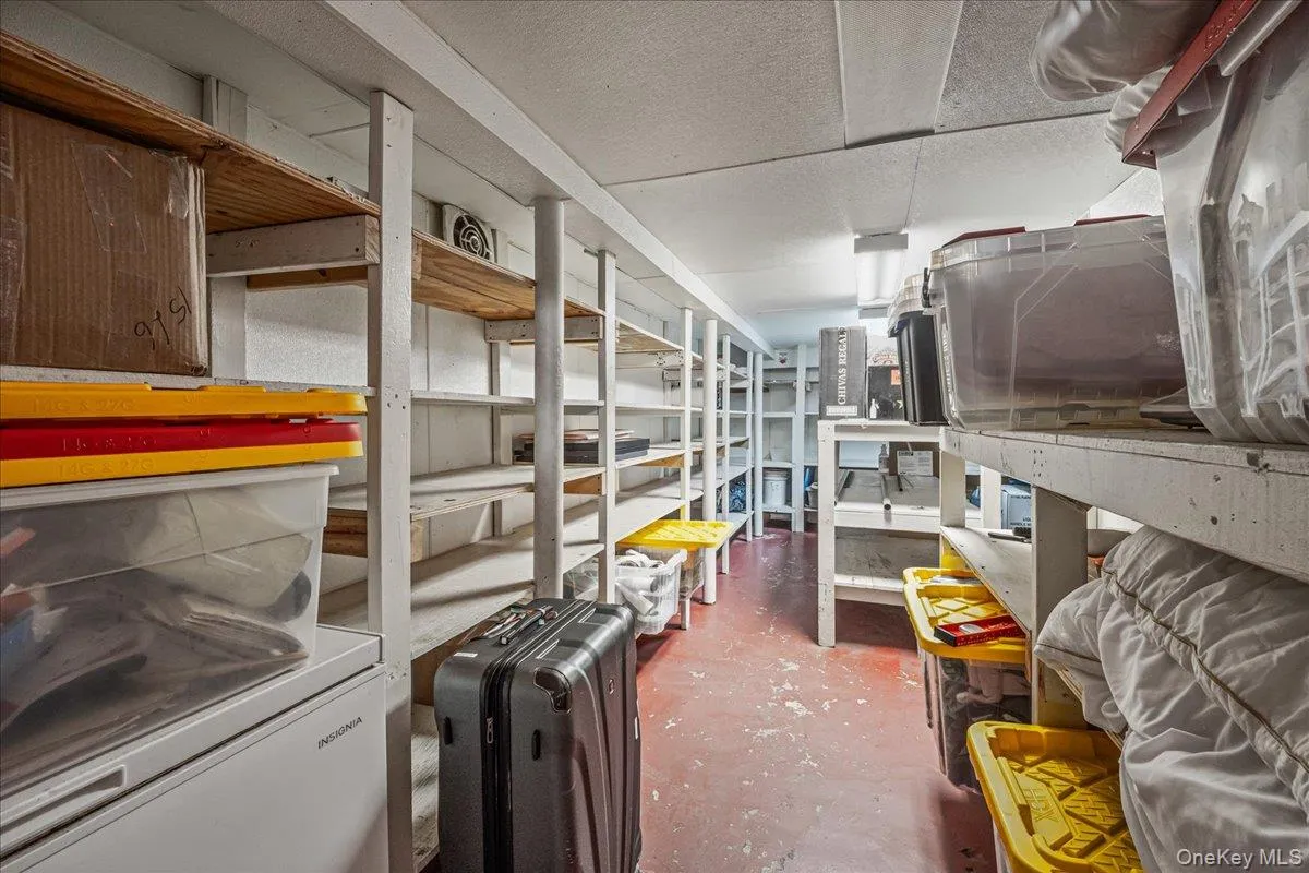 View of storage room View of storage room