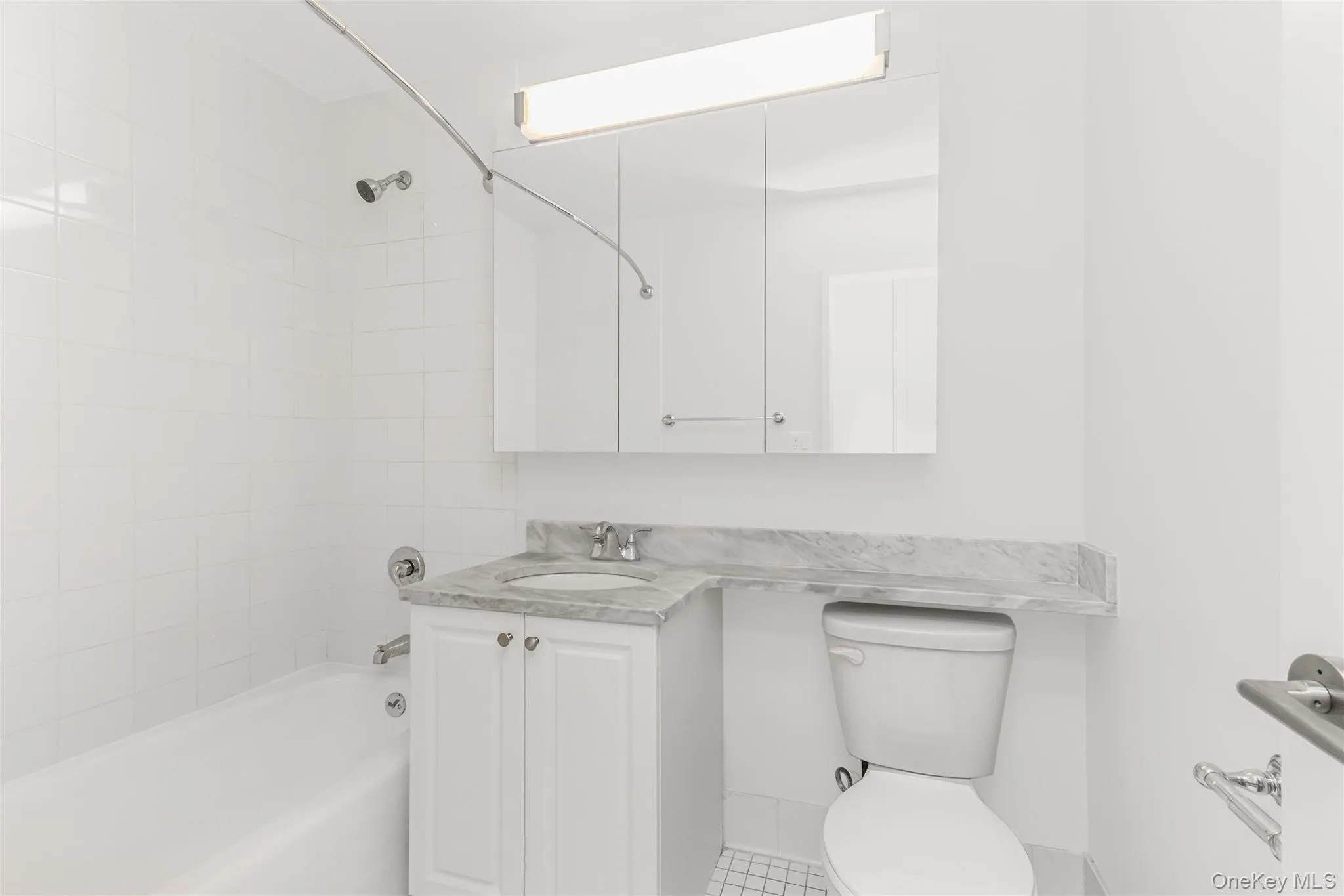 Full bath with vanity and bathtub / shower combination Full bath with vanity and bathtub / shower combination