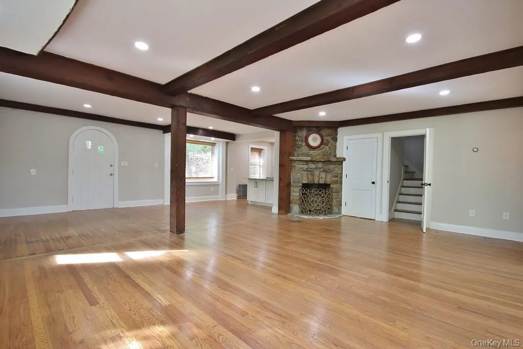 Main House Living Room has hardwood floors Main House Living Room has hardwood floors