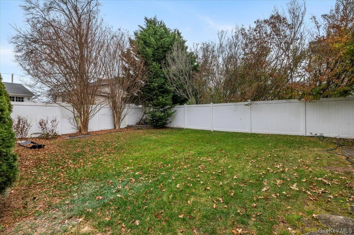 View of fenced backyard View of fenced backyard