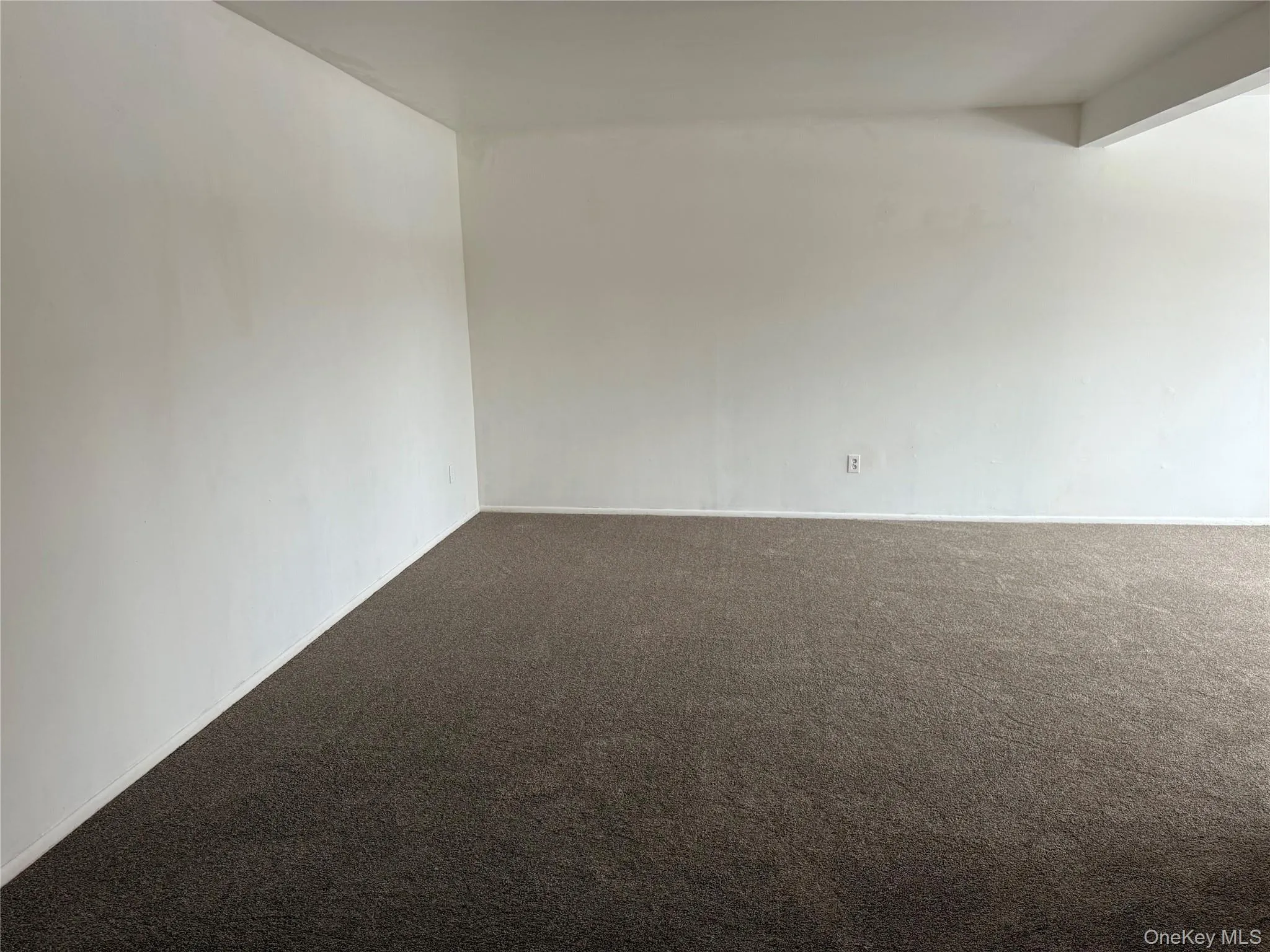 Large living room flows into the dining area in this open floor plan. Large living room flows into the dining area in this open floor plan.