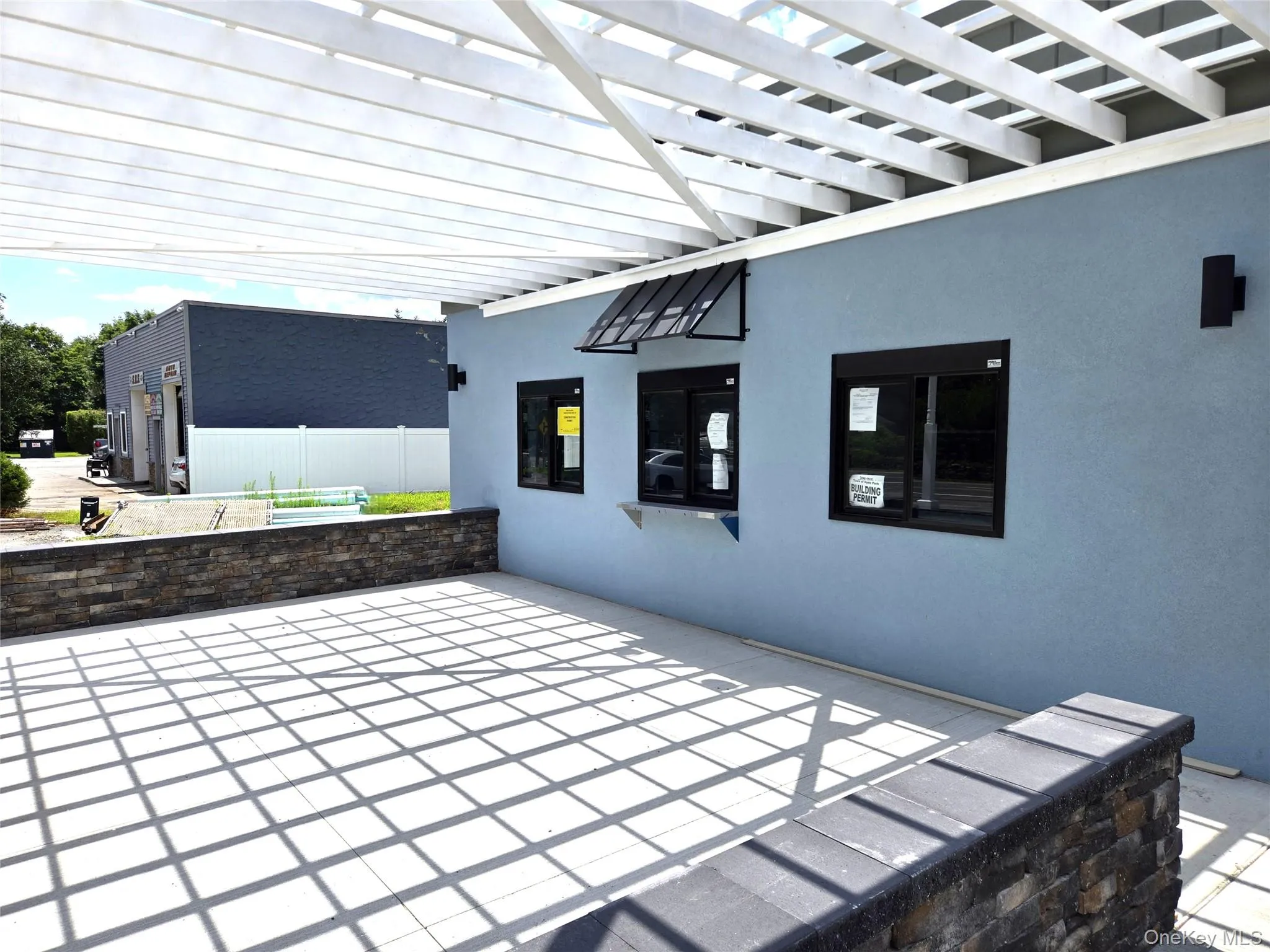 View of patio / terrace featuring a pergola View of patio / terrace featuring a pergola