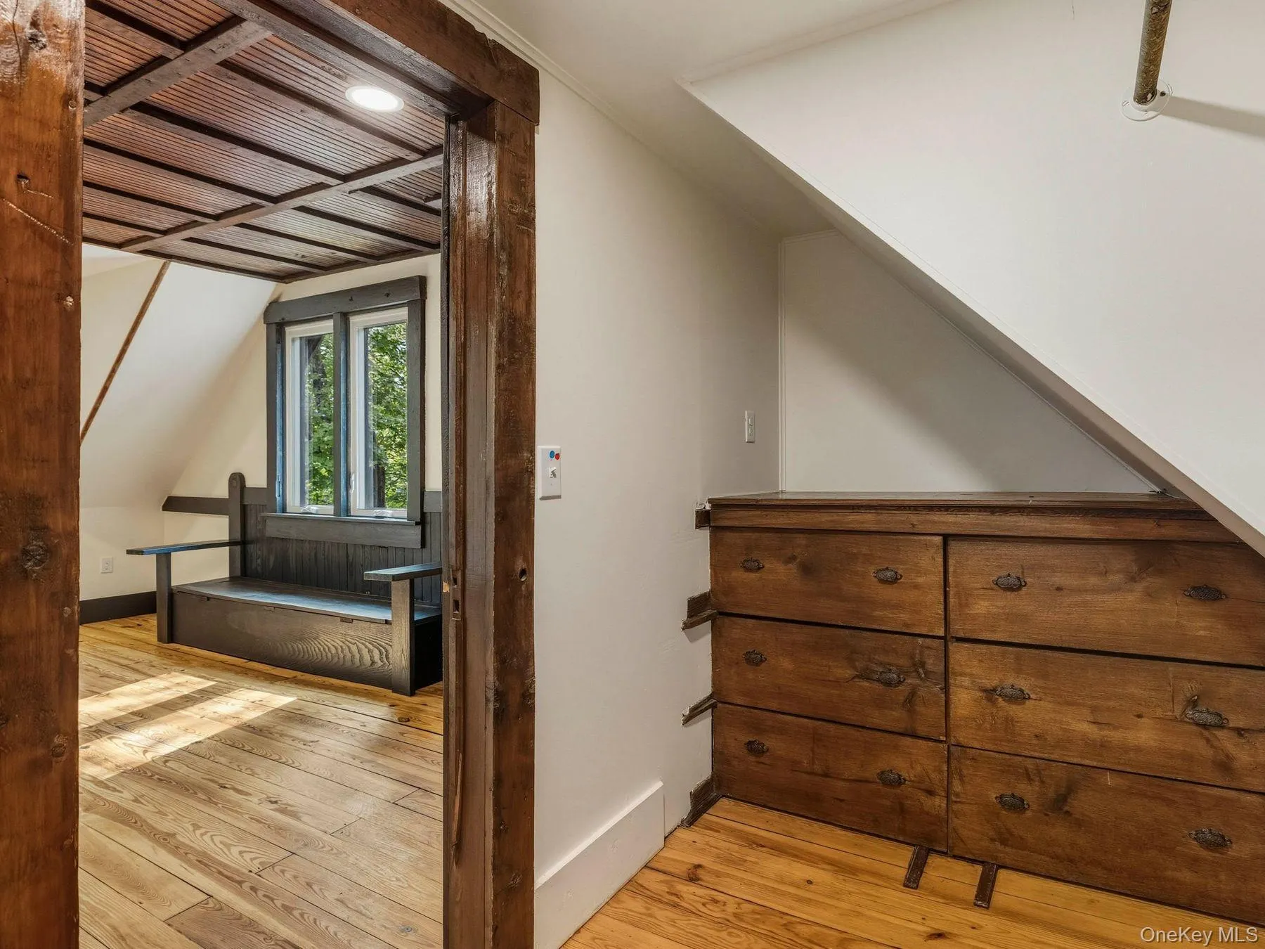 Additional living space featuring light wood-style floors Additional living space featuring light wood-style floors