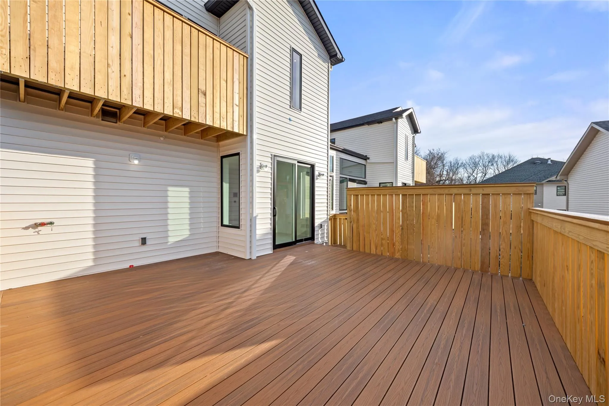 Oversized trex porch Oversized trex porch