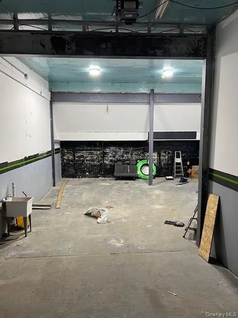 Misc room with a garage Misc room with a garage