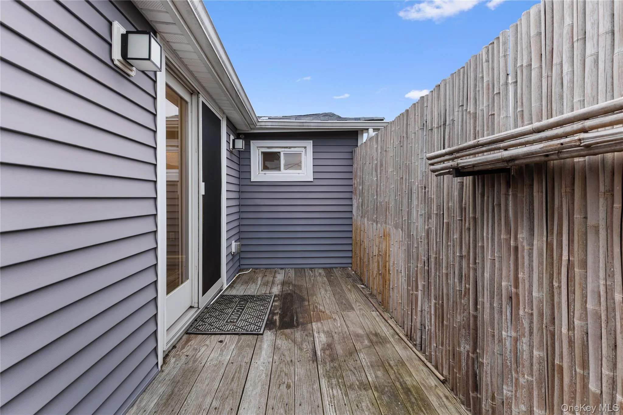 View of wooden terrace View of wooden terrace