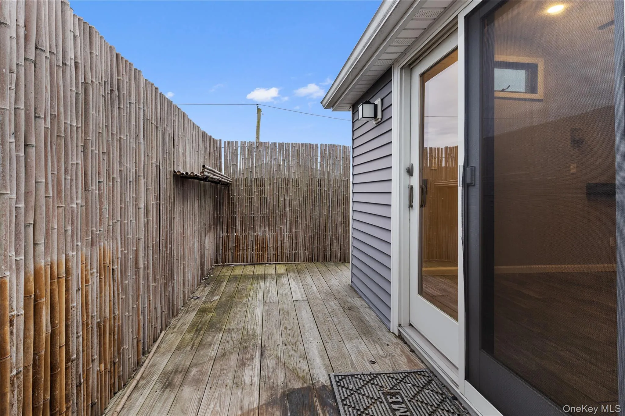 View of wooden deck View of wooden deck