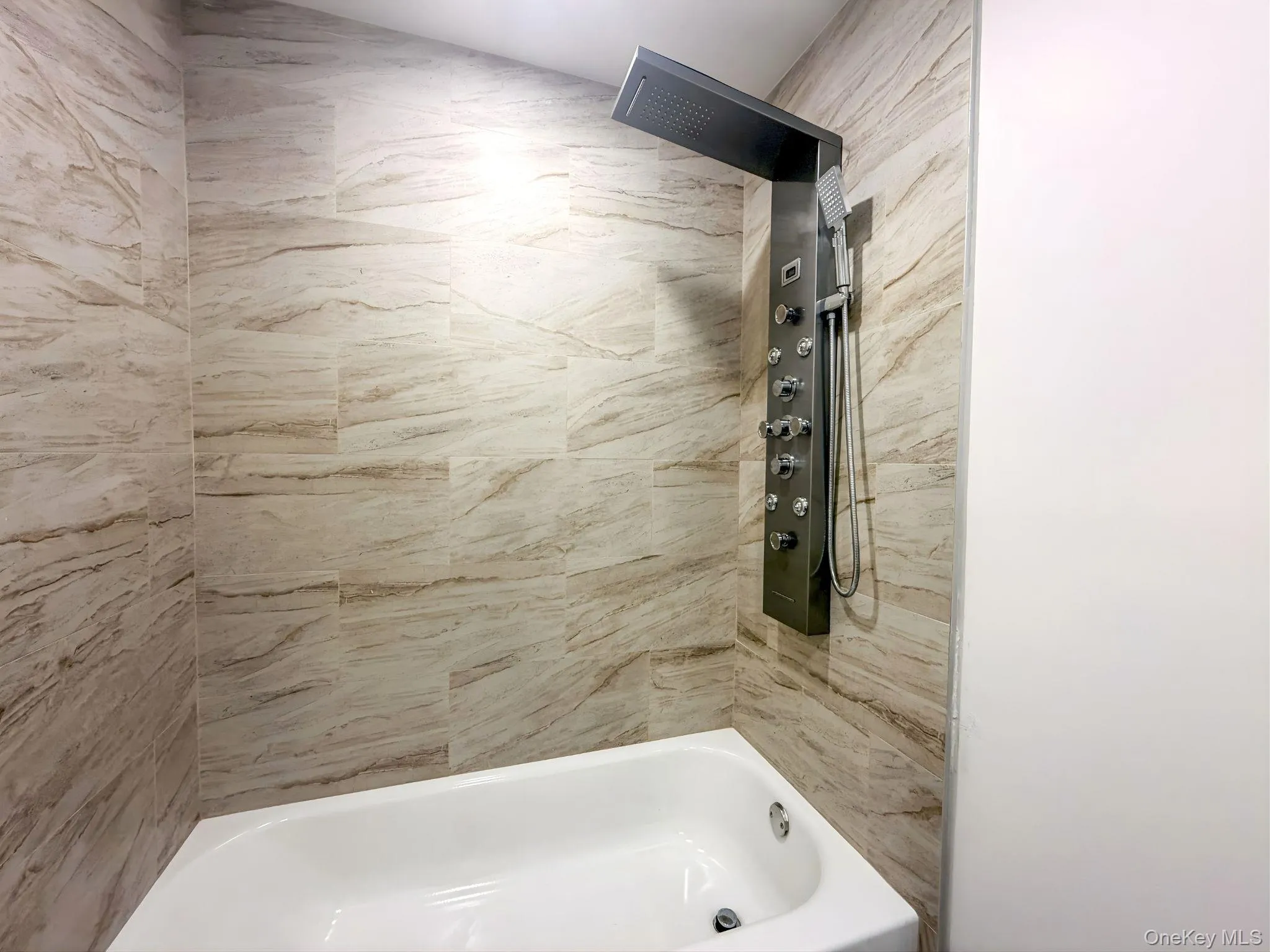 Full bath with shower / bathtub combination Full bath with shower / bathtub combination