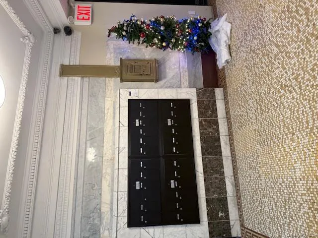 Detailed view of mail area Detailed view of mail area