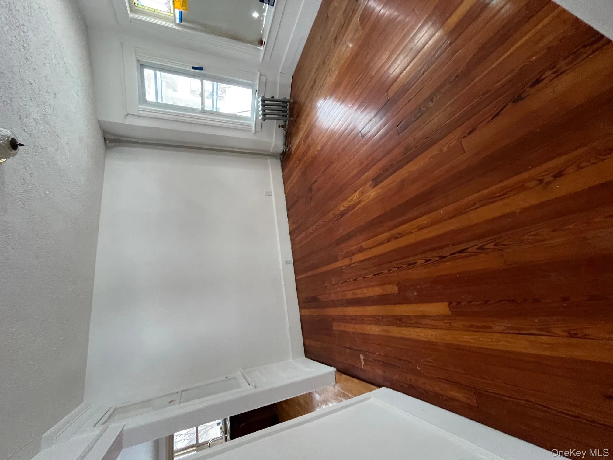 Dining room with hard wood floors Dining room with hard wood floors