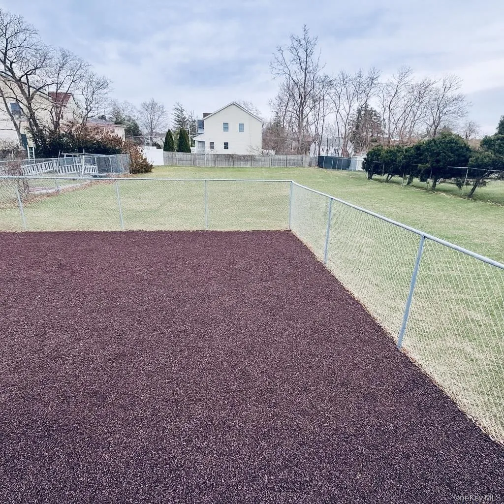 View of fenced backyard View of fenced backyard