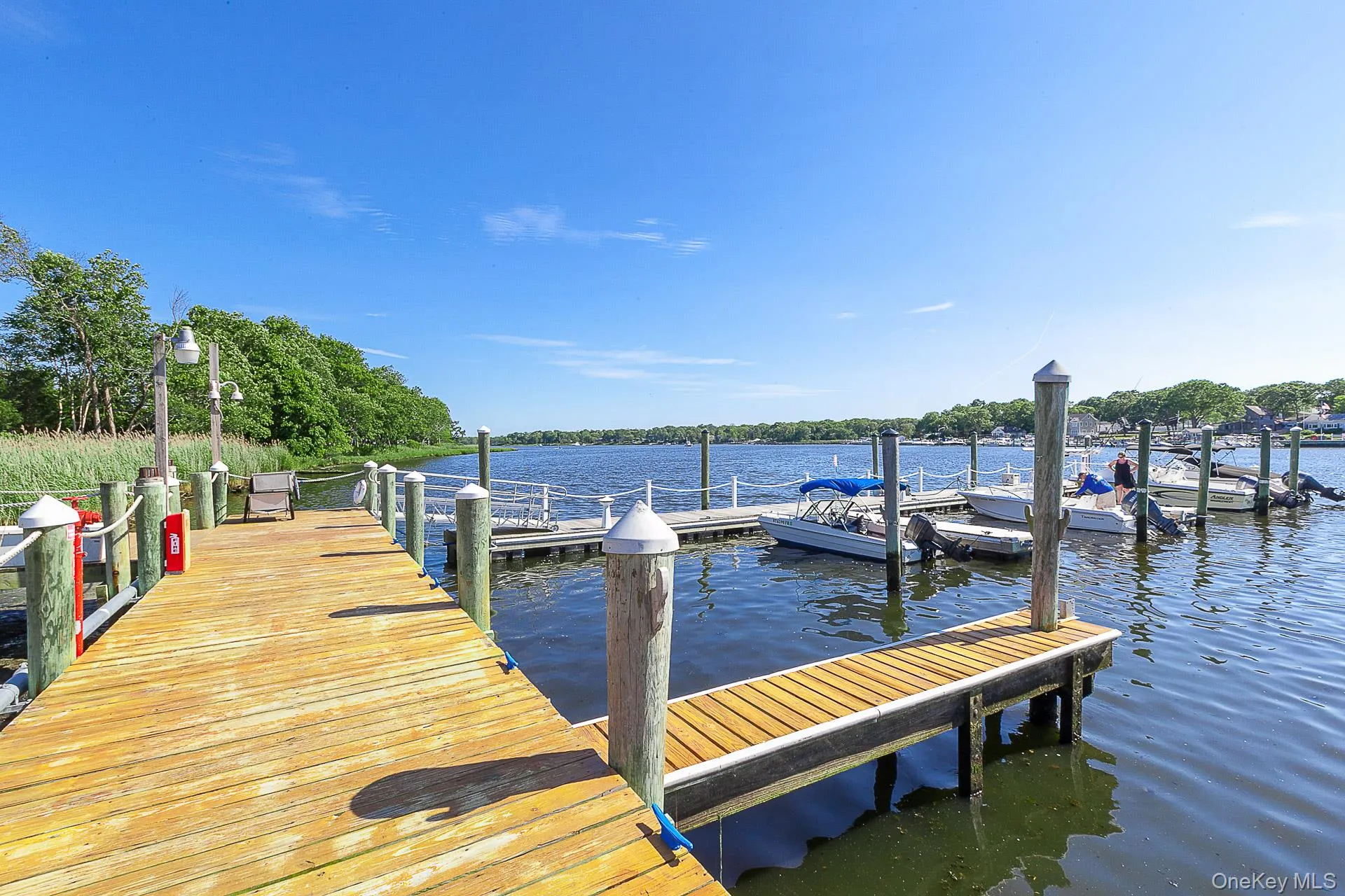 Dock with a water view Dock with a water view