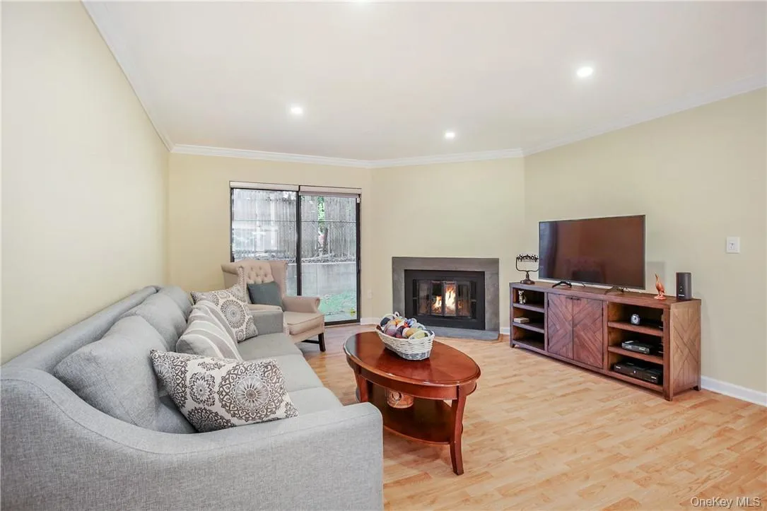 Corner Fireplace and Sliders to patio enrich your life Corner Fireplace and Sliders to patio enrich your life