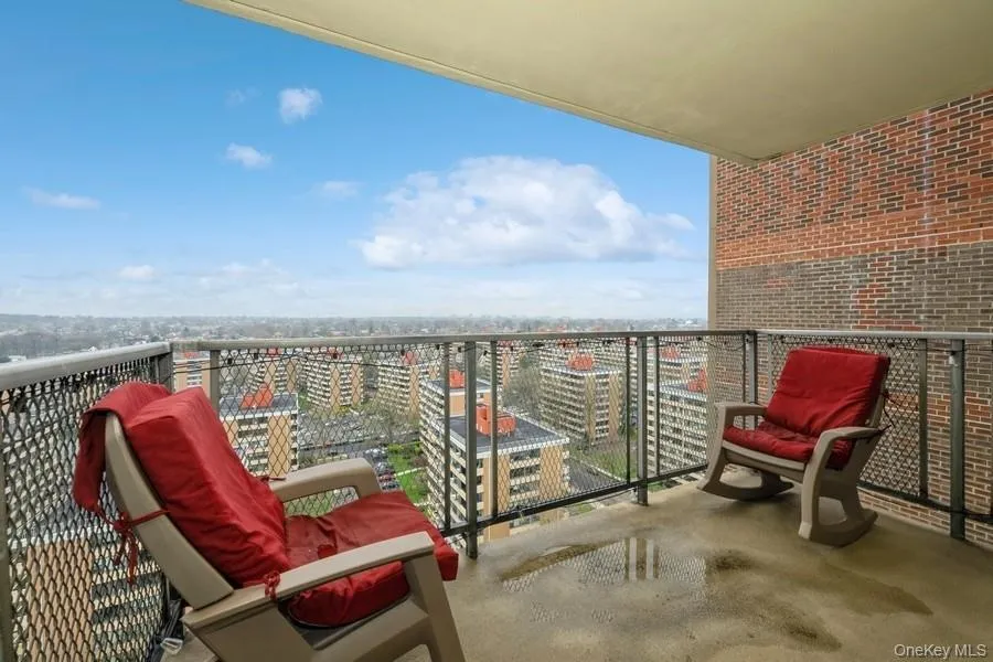 Balcony featuring a view of city Balcony featuring a view of city