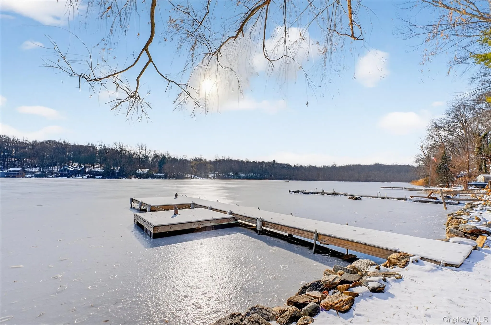 Dock featuring a water view Dock featuring a water view