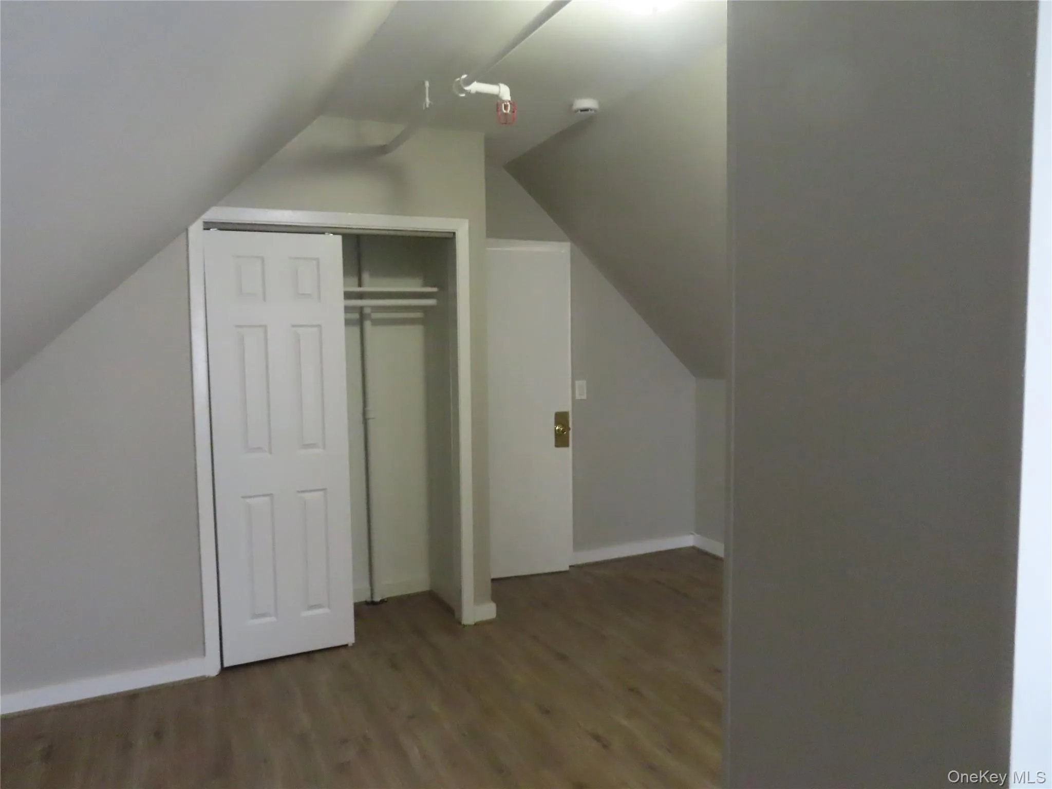 One of two bedrooms closet One of two bedrooms closet