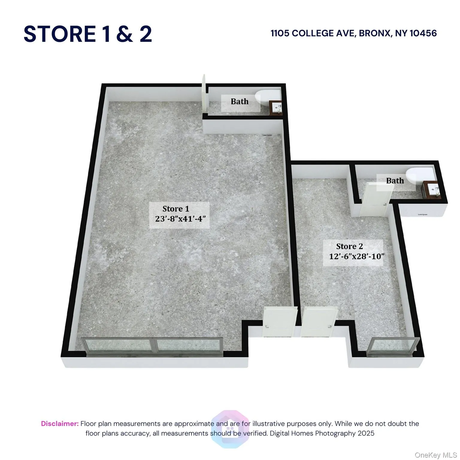 Floorplan Stores 1 & 2 Floorplan Stores 1 & 2