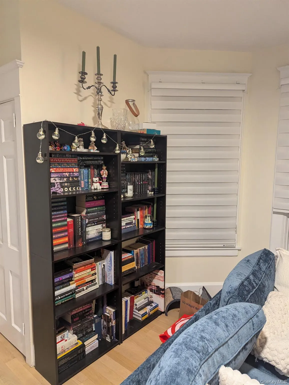 Sitting room with light wood-type flooring Sitting room with light wood-type flooring