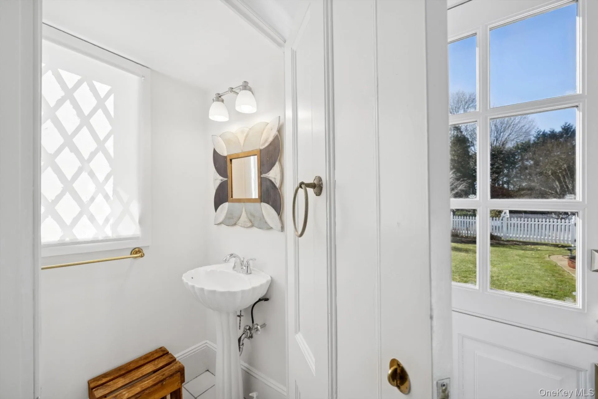 Bathroom featuring plenty of natural light Bathroom featuring plenty of natural light