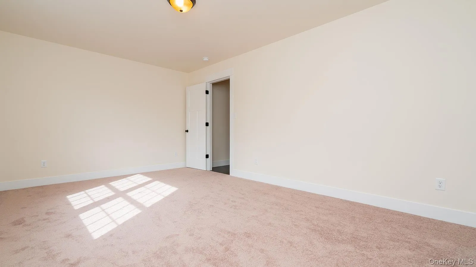 Carpeted spare room featuring baseboards Carpeted spare room featuring baseboards