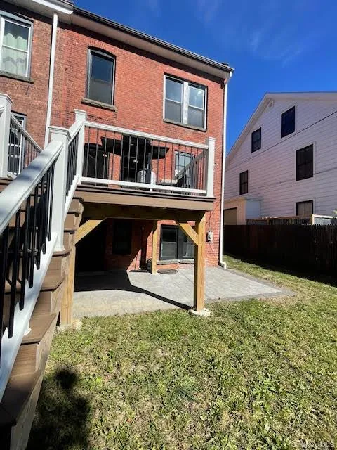 Between the deck, the patio and the backyard, this home offers plenty of opportunity to spend time outside. Between the deck, the patio and the backyard, this home offers plenty of opportunity to spend time outside.
