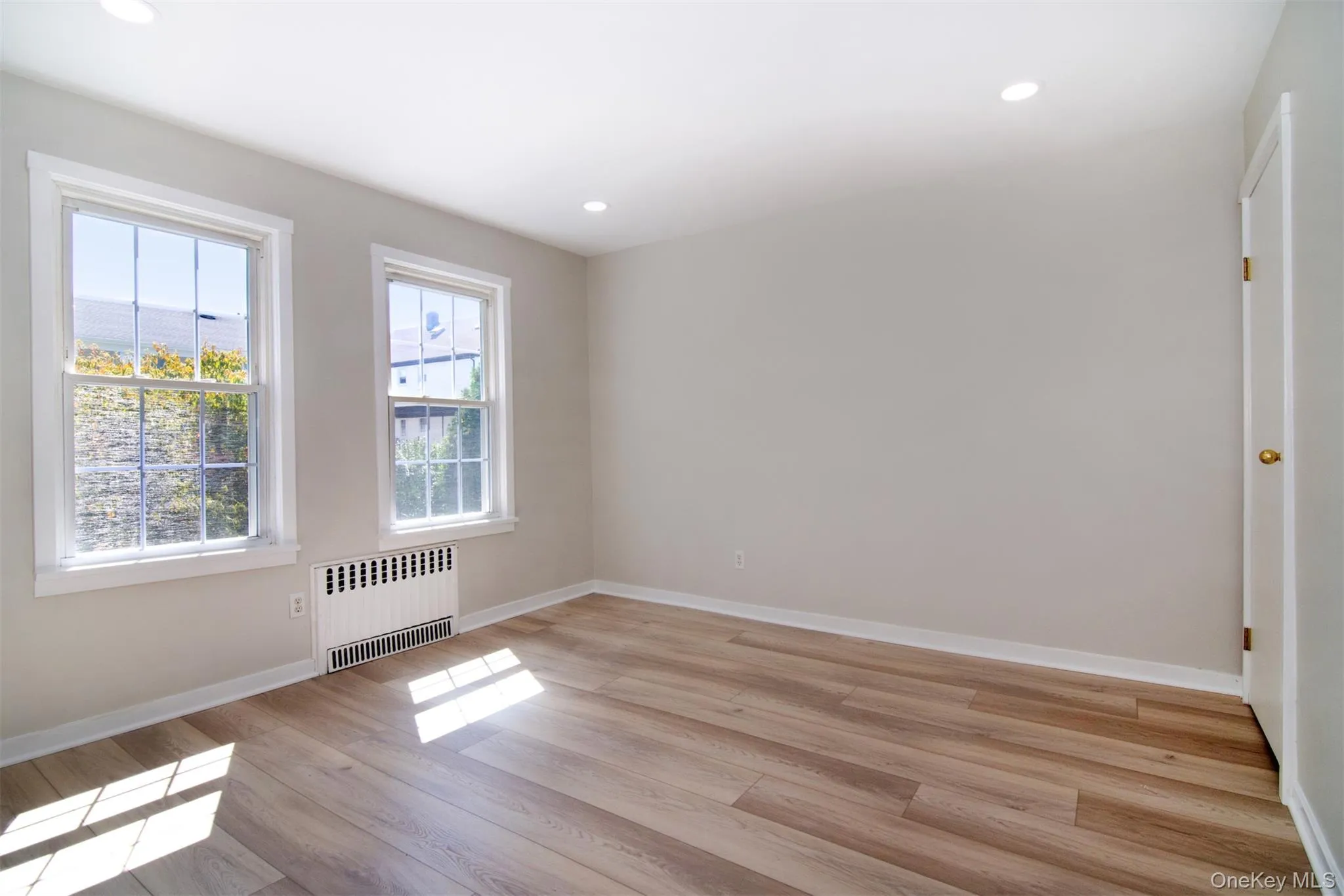 Primary bedroom on main floor. Primary bedroom on main floor.